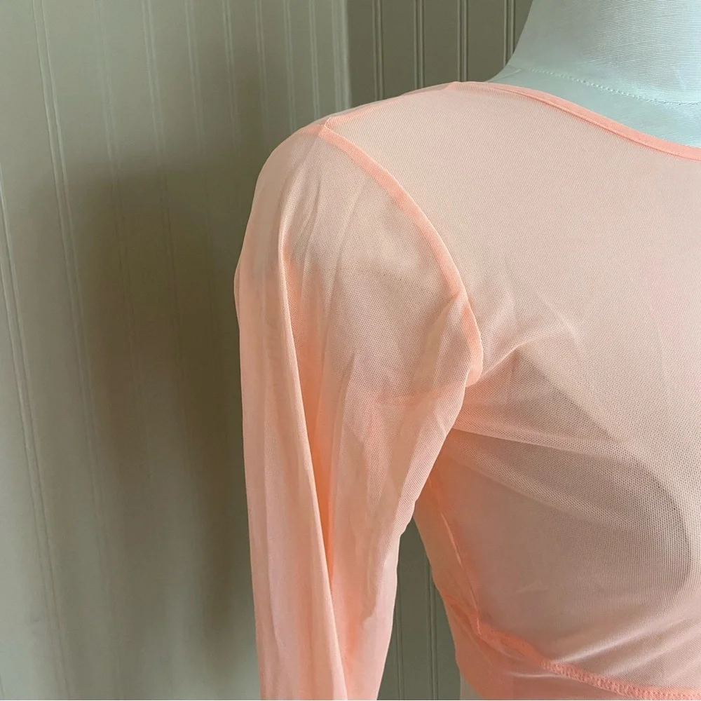 Under Armour Women's Project Rock Sheer Mesh Long Sleeve Shirt Women’s Medium - Picture 7 of 7